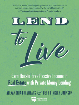 cover image of Lend to Live